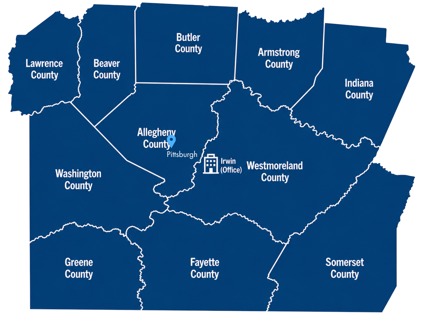 Pittsburgh PA Map